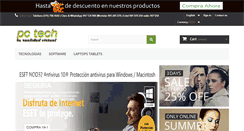 Desktop Screenshot of pctechperu.com